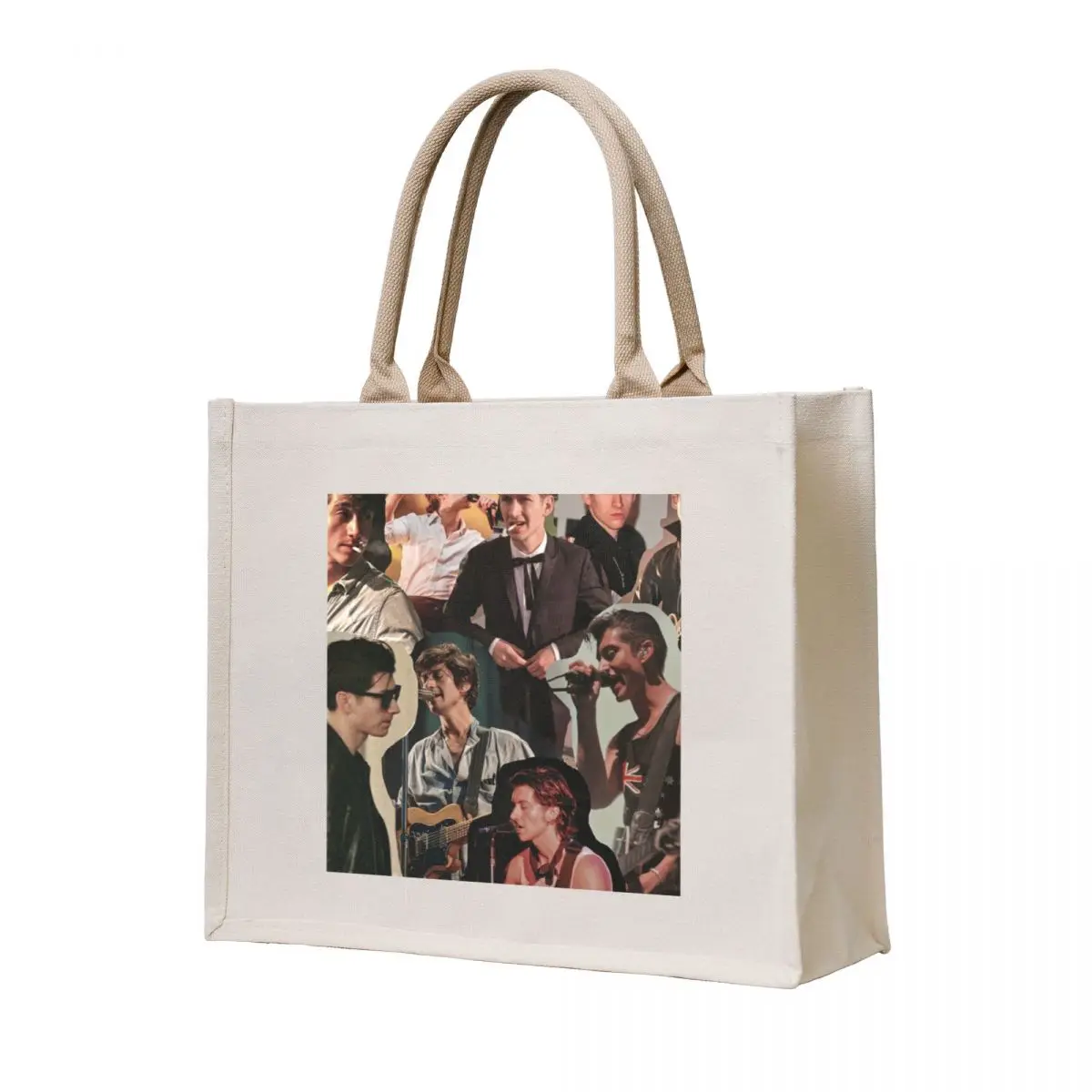 Alex Turner Arctic Monkeys Collage Tote Bag Canvas shoulder bag Cloth bags tote bag men's tote men
Alex Turner Arctic Monkeys Collage Tote Bag Canvas shoulder bag Cloth bags tote bag men's tote men