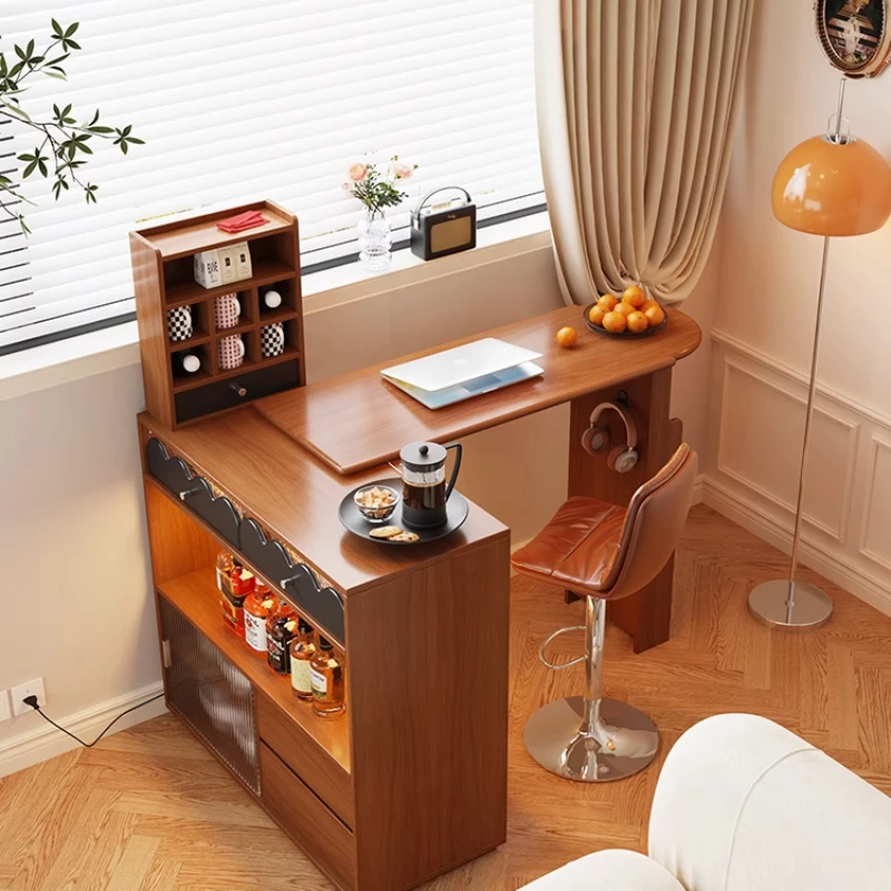Rotating multi-functional desk, bookcase integrated against the wall, light luxury, high-end balcony, partition cabinet
Rotating multi-functional desk, bookcase integrated against the wall, light luxury, high-end balcony, partition cabinet