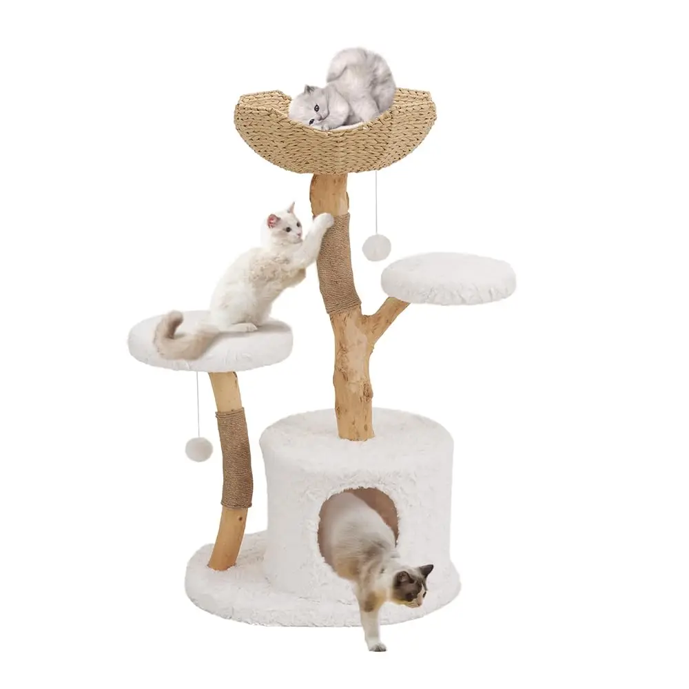XIANGLONG Wholesale Made Of Real Wood Solid Wooden Climbing Cat Tree Scratching Post Tower
XIANGLONG Wholesale Made Of Real Wood Solid Wooden Climbing Cat Tree Scratching Post Tower