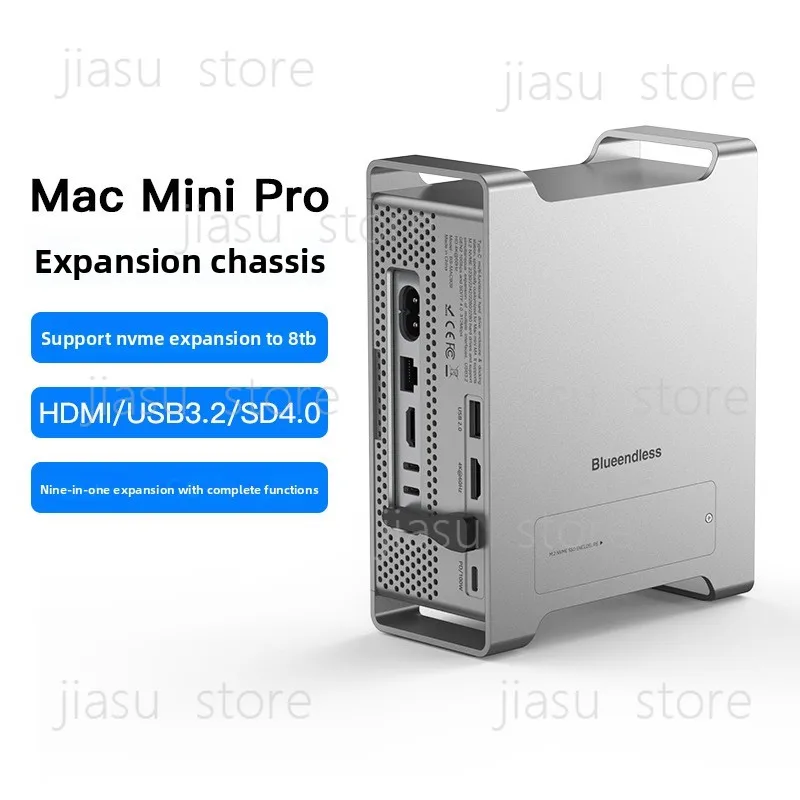 Mac Mini M4 stand docking station m.2 nvme SSD case USB3.2 splitter 10G docking station
Mac Mini M4 stand docking station m.2 nvme SSD case USB3.2 splitter 10G docking station