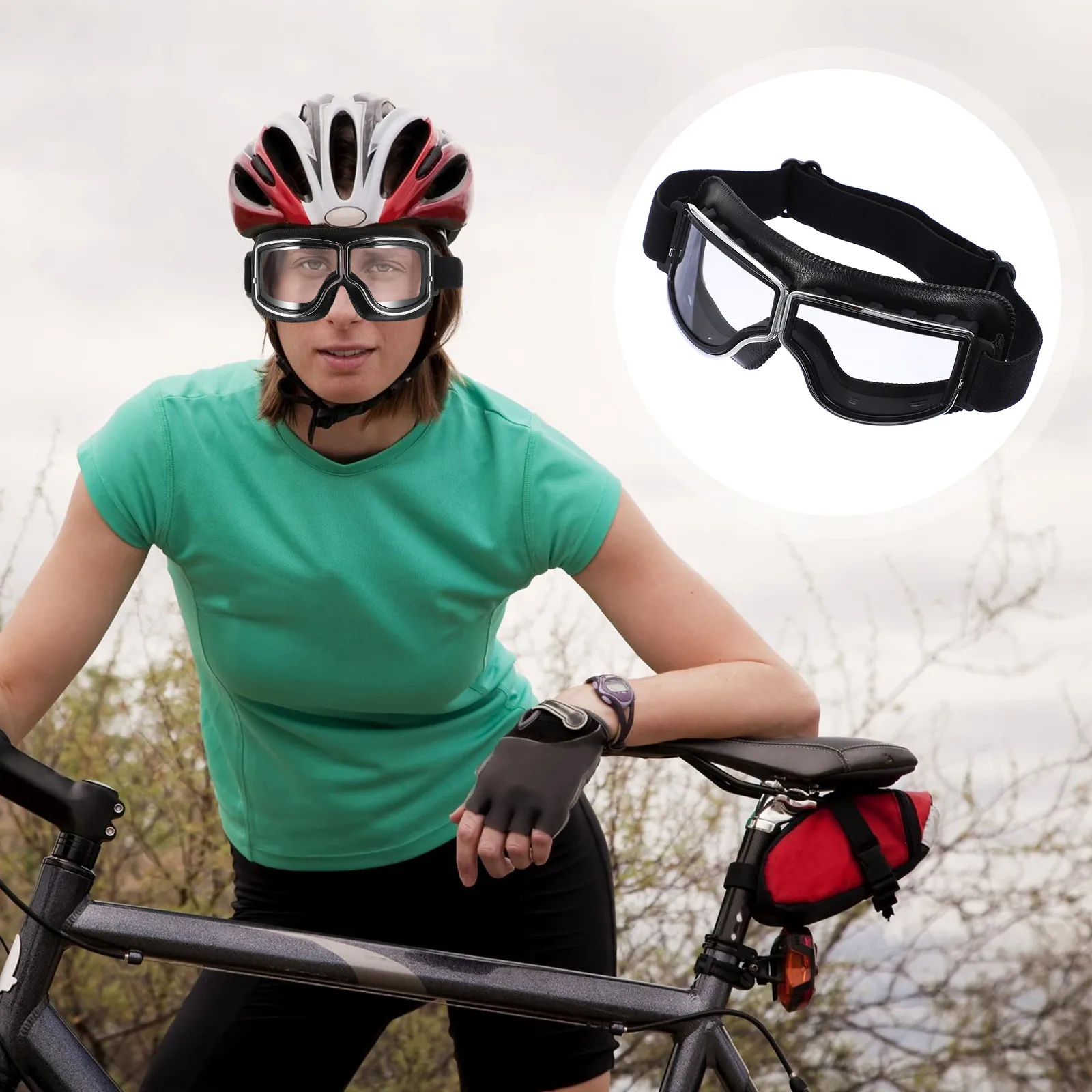 1Pcs Motorcycle Protective Goggles Windproof Riding Eyewear Outdoor Eye Protection Adjustable Straps Thick Foam Cushion Comfort
1Pcs Motorcycle Protective Goggles Windproof Riding Eyewear Outdoor Eye Protection Adjustable Straps Thick Foam Cushion Comfort