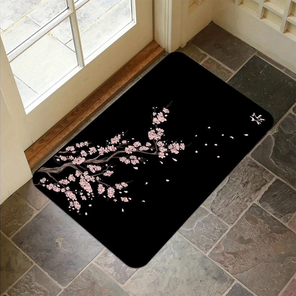 Pink Cherry Blossom Kitchen Carpets Flannel Anti-slip Bathroom Accessories for Living Room Doormat Entrance Foot Mat Home Decora
Pink Cherry Blossom Kitchen Carpets Flannel Anti-slip Bathroom Accessories for Living Room Doormat Entrance Foot Mat Home Decora