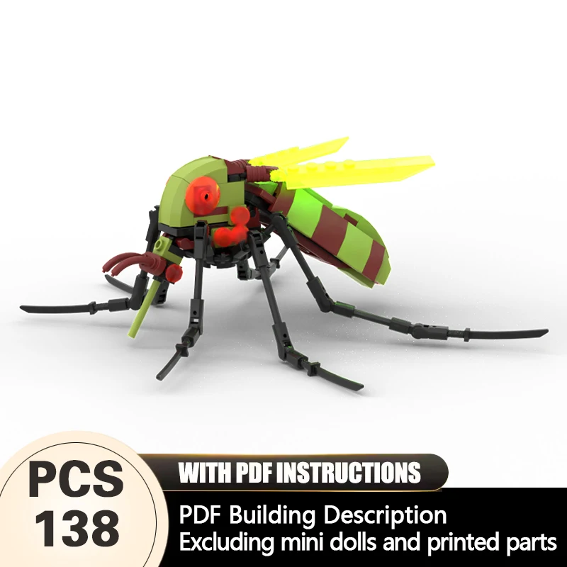 Creators Animal Series Model MOC Building Bricks Small Insect Modular Technology Gifts Holiday Assemble Children Toys Suit
Creators Animal Series Model MOC Building Bricks Small Insect Modular Technology Gifts Holiday Assemble Children Toys Suit