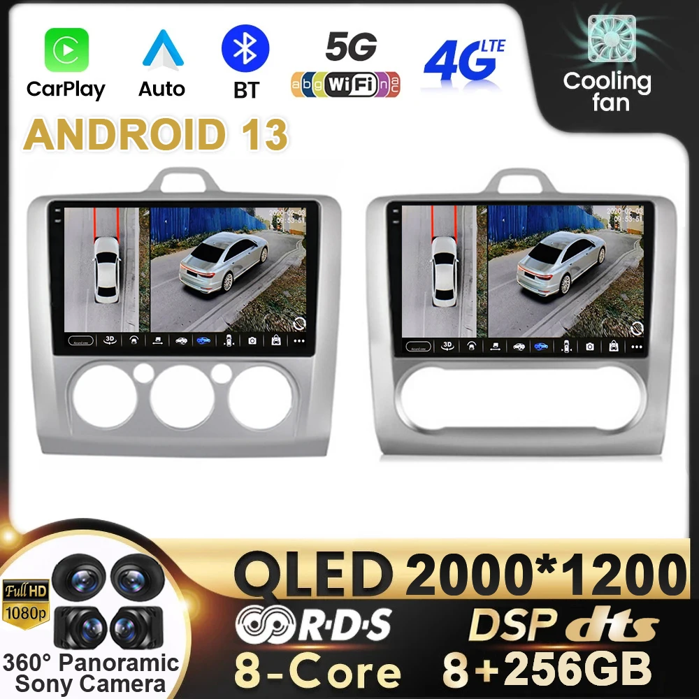 Автомобильный радиоприемник Android 13 для Ford Focus 2 3 Mk2 Mk3 2004 2005-2011 Carplay автонавигация WIFI 4G Мультимедиа GPS 2 din Авторадио BT
Автомобильный радиоприемник Android 13 для Ford Focus 2 3 Mk2 Mk3 2004 2005-2011 Carplay автонавигация WIFI 4G Мультимедиа GPS 2 din Авторадио BT