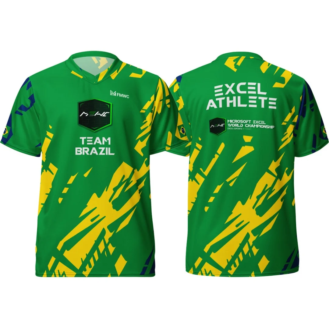 2026 Excel Esports Jersey Brazil Country Jersey Leisure Dry Quickly Men's T-Shirt Children's Clothing Tee Y2k Woman Top
2026 Excel Esports Jersey Brazil Country Jersey Leisure Dry Quickly Men's T-Shirt Children's Clothing Tee Y2k Woman Top
