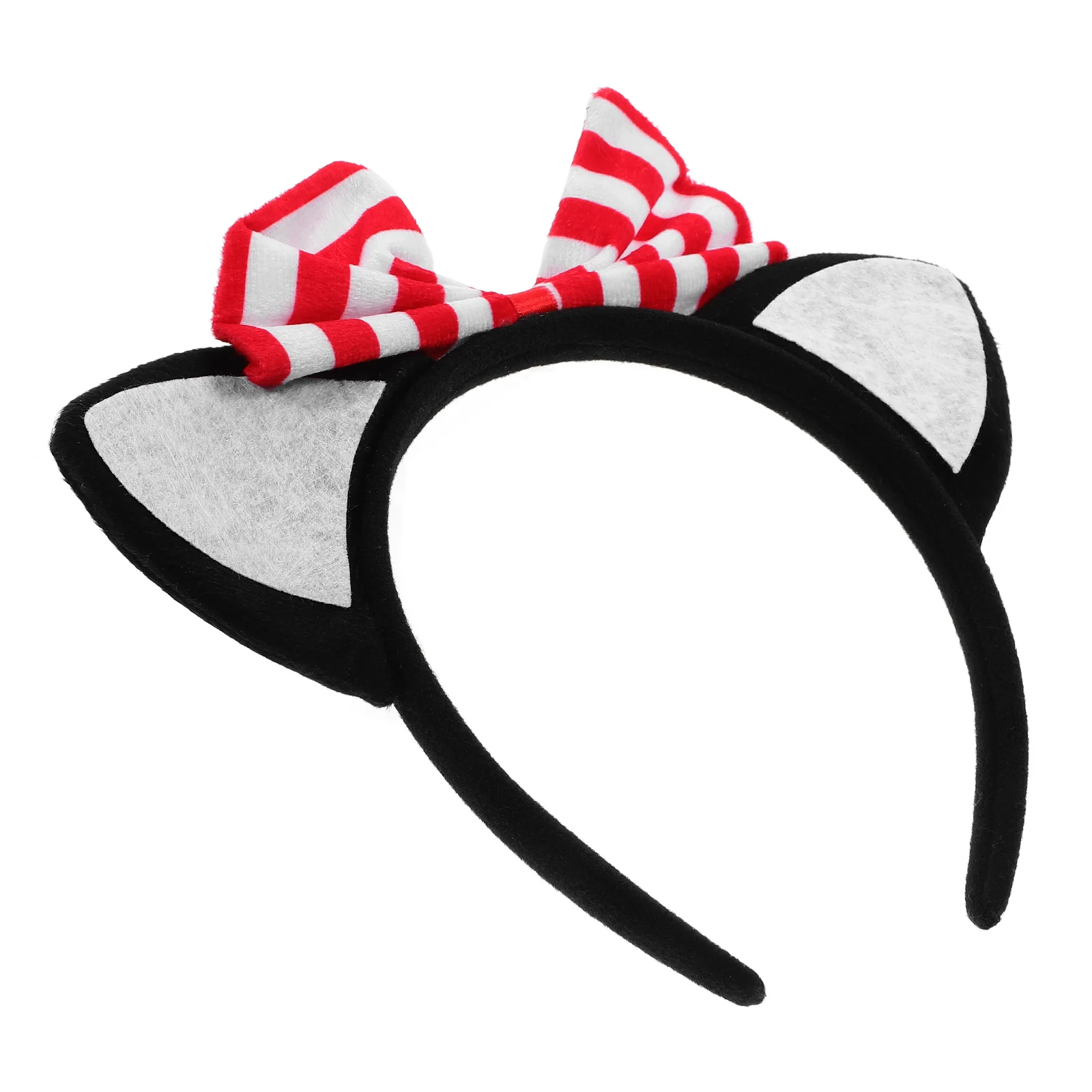 Red White Cat Ears Headband Lightweight Child Birthday Cosplay Party Decorative Hair Hoop Sweet Striped Headdress
Red White Cat Ears Headband Lightweight Child Birthday Cosplay Party Decorative Hair Hoop Sweet Striped Headdress