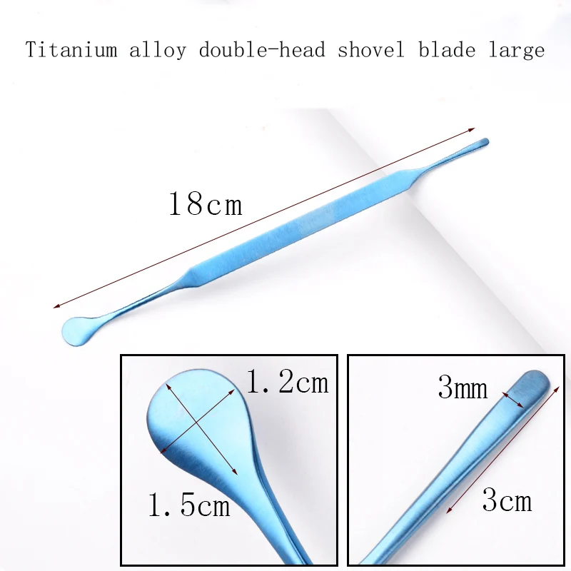 Nose tool double-headed shovel Nose comprehensive equipment Beauty plastic equipment Round nose to remove cartilage head
Nose tool double-headed shovel Nose comprehensive equipment Beauty plastic equipment Round nose to remove cartilage head