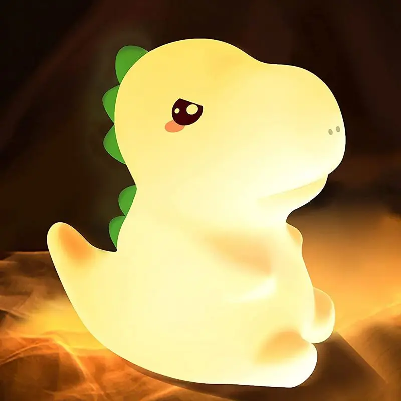 Cute Dinosaur Night Light Color Changing Kids Night Light Dinosaur Night Lamp Room Decor for Kids Boy Nursery Baby Night Light
Cute Dinosaur Night Light Color Changing Kids Night Light Dinosaur Night Lamp Room Decor for Kids Boy Nursery Baby Night Light