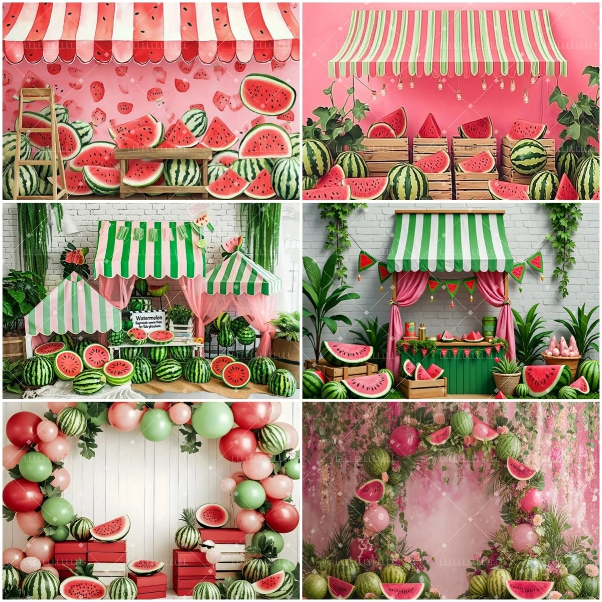 Summer Watermelon Stall Photo Backdrop Fruit Pink Wall Red Green Banner Baby Kids Background Birthday Party Supplies Studio Prop
Summer Watermelon Stall Photo Backdrop Fruit Pink Wall Red Green Banner Baby Kids Background Birthday Party Supplies Studio Prop