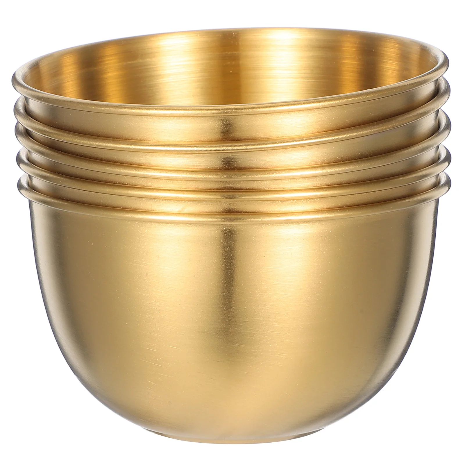 5 Pcs Dipping Sauce Dish 304 Stainless Steel Food Grade Reusable Sushi Bowls Smooth Stackable Design Mini Sauce
5 Pcs Dipping Sauce Dish 304 Stainless Steel Food Grade Reusable Sushi Bowls Smooth Stackable Design Mini Sauce