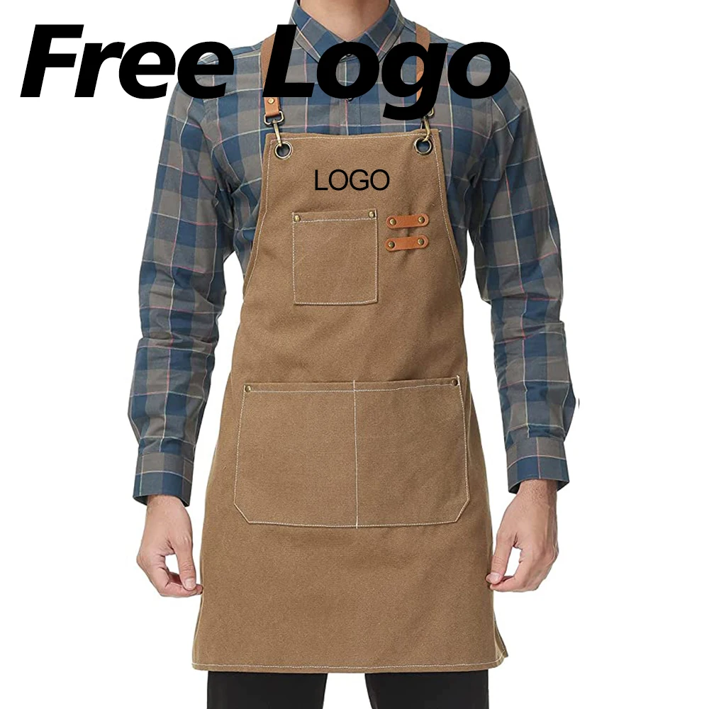 Canvas Kitchen Apron for Men Women Chef Cooking Couple Apron With Adjustable Straps Gift Kitchen Restaurant Customized Logo
Canvas Kitchen Apron for Men Women Chef Cooking Couple Apron With Adjustable Straps Gift Kitchen Restaurant Customized Logo