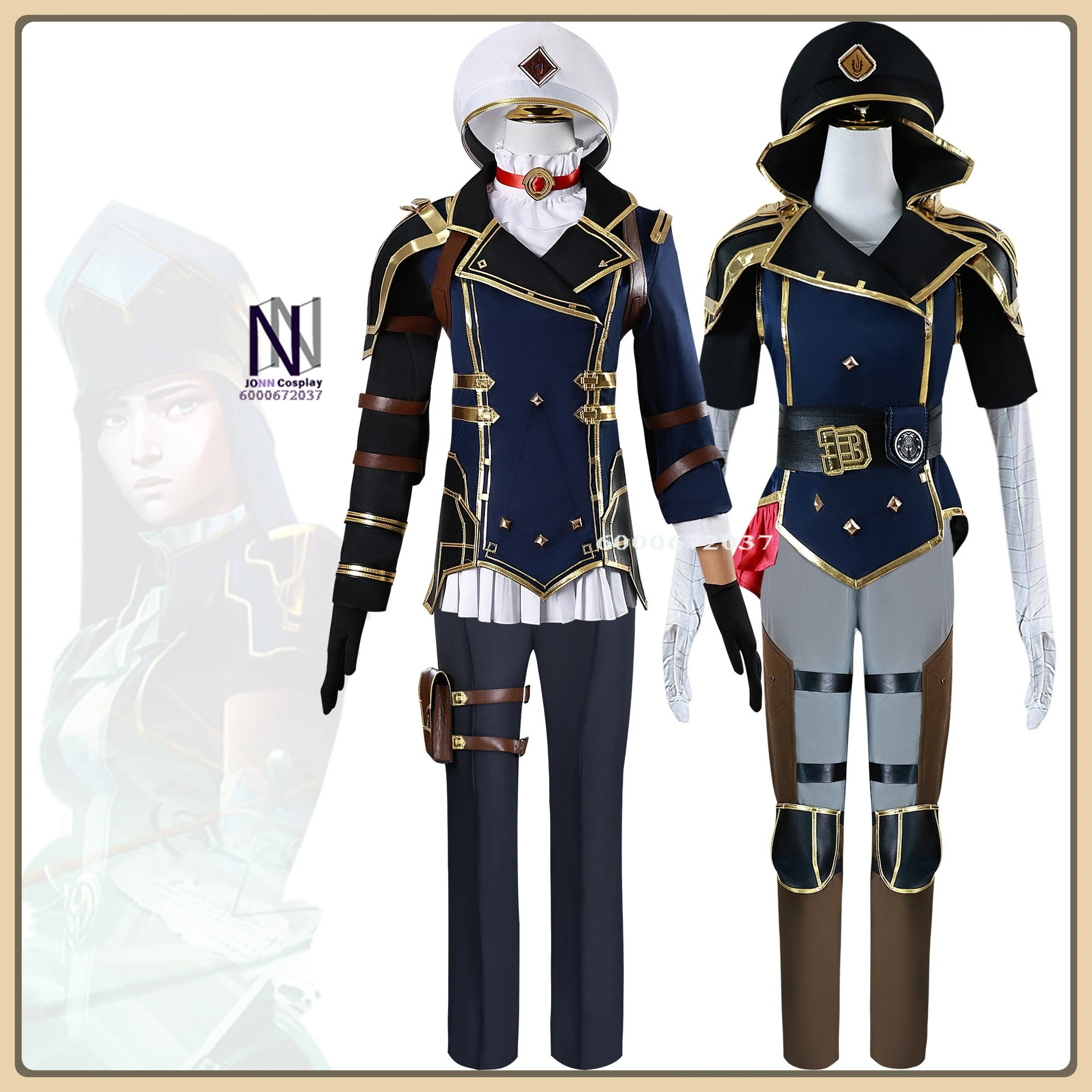 classic popular game cosplay costume anime Vi and Caitlyn role playing clothes full set women comic con Halloween party outfit
classic popular game cosplay costume anime Vi and Caitlyn role playing clothes full set women comic con Halloween party outfit