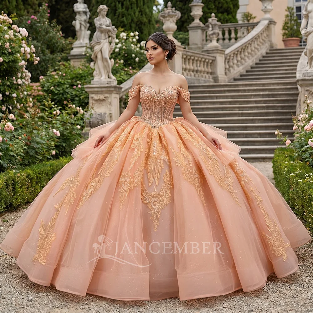 Princess Ball Gown Quinceanera Dresses Organza Formal Birthday Party Customized شارون سعيد فساتين سهره Tiered
Princess Ball Gown Quinceanera Dresses Organza Formal Birthday Party Customized شارون سعيد فساتين سهره Tiered