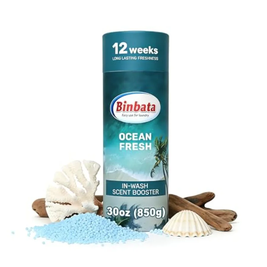 Eco Scent Beads Laundry 30oz, Gentle In‑Wash Scent Booster Beads with Plastic Free Recyclable Package, Up to 85 Washing Cycles
Eco Scent Beads Laundry 30oz, Gentle In‑Wash Scent Booster Beads with Plastic Free Recyclable Package, Up to 85 Washing Cycles