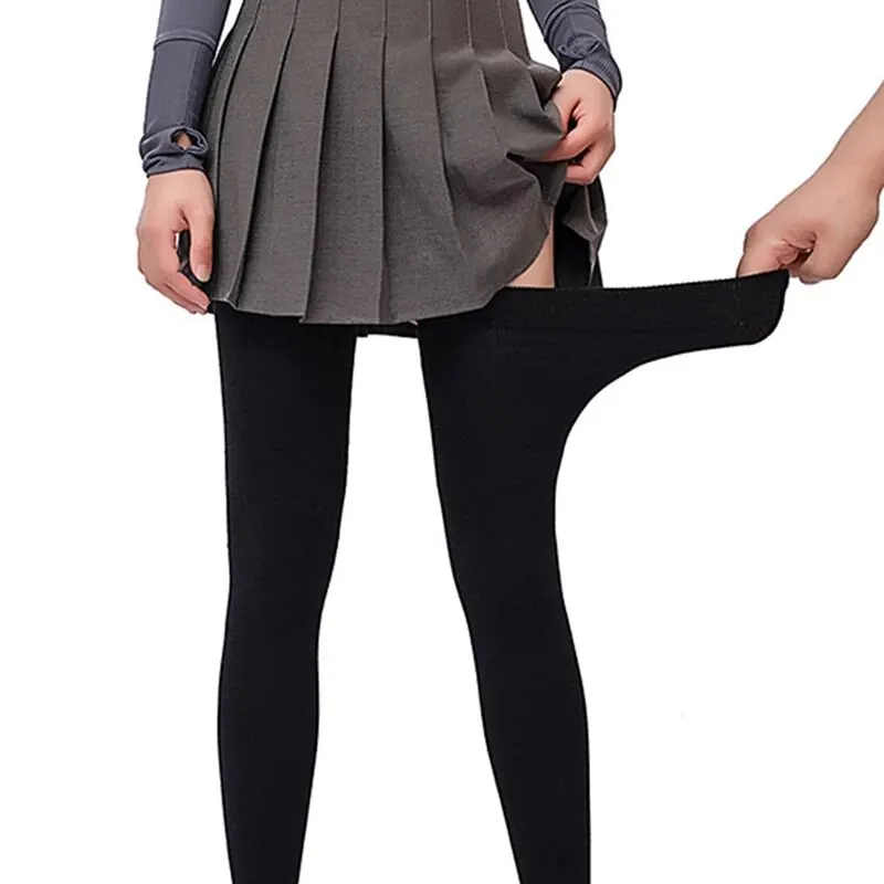 Women's Cotton Thigh High Socks Super Elastic Stockings Comfortable Breathable over Knee Length Fashionable Accessory
Women's Cotton Thigh High Socks Super Elastic Stockings Comfortable Breathable over Knee Length Fashionable Accessory
