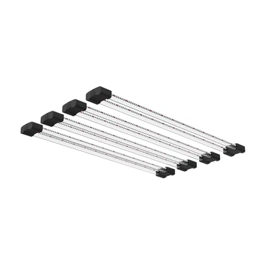 Indoor Plant Grow Light 3FT 4-Pack Full Spectrum 5000K Daylight + 660nm Red Linkable LED Fixtures with Aluminum Heat Sink for I
Indoor Plant Grow Light 3FT 4-Pack Full Spectrum 5000K Daylight + 660nm Red Linkable LED Fixtures with Aluminum Heat Sink for I