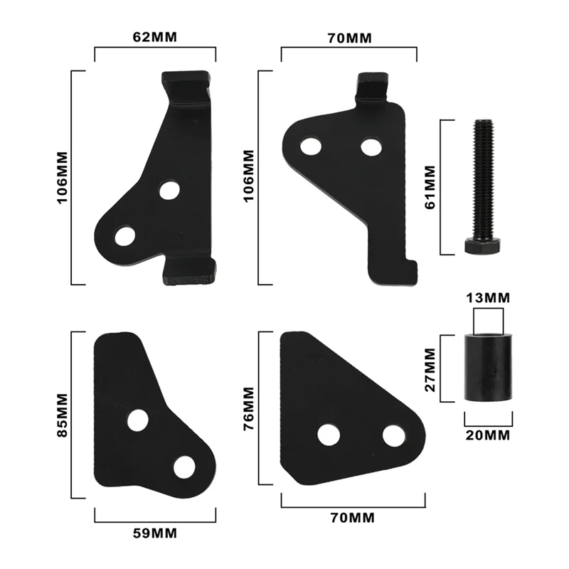 For CFMOTO Uforce 1000/1000XL UTV 2 Inch Suspension Lift Kit- Accessories Included
For CFMOTO Uforce 1000/1000XL UTV 2 Inch Suspension Lift Kit- Accessories Included
