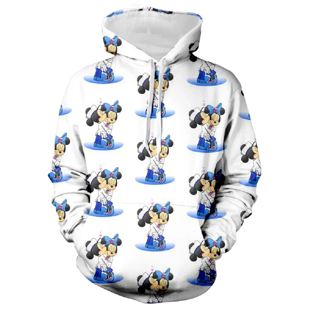Fall New Harajuku Men's and Women's Disney Mickey and Winnie the Pooh Anime Hoodie 3D Printing Fashion Men's Slim Fit Sportswear
Fall New Harajuku Men's and Women's Disney Mickey and Winnie the Pooh Anime Hoodie 3D Printing Fashion Men's Slim Fit Sportswear