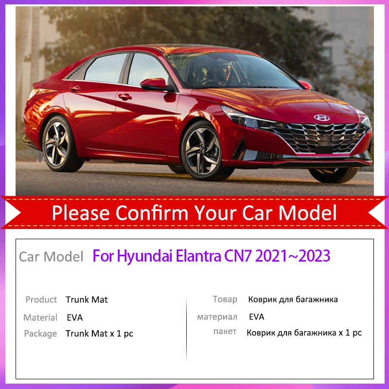 Car Trunk Mats For Hyundai Elantra Avante i30 Sedan CN7 2021 2022 2023 Anti-Slip Rear Boot Cargo Liner Covers Auto Accessories
Car Trunk Mats For Hyundai Elantra Avante i30 Sedan CN7 2021 2022 2023 Anti-Slip Rear Boot Cargo Liner Covers Auto Accessories