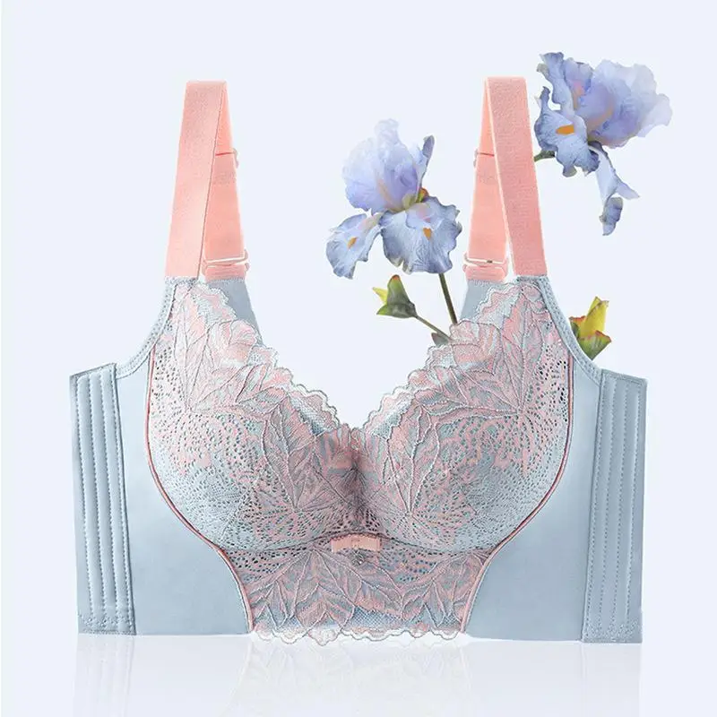 Sexy Lace Bra Small Breasts Gathering Show Bigger Adjustable NO-Underwire Women's Bra
Sexy Lace Bra Small Breasts Gathering Show Bigger Adjustable NO-Underwire Women's Bra
