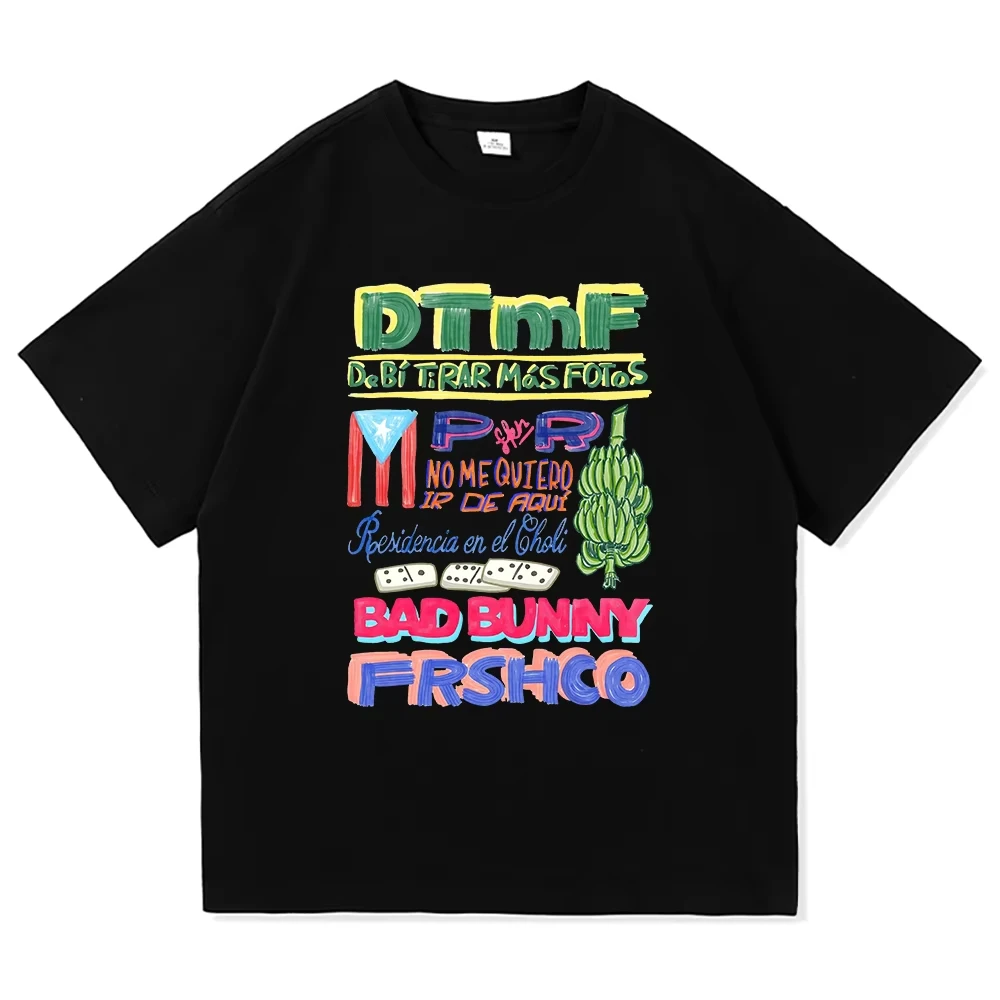 DTMF Residencia Tour TShirt Bad Bunny 2025-2026 Men/women Clothing Harajuku High Quality Tops for Lover Gifts Cotton TShirts
DTMF Residencia Tour TShirt Bad Bunny 2025-2026 Men/women Clothing Harajuku High Quality Tops for Lover Gifts Cotton TShirts