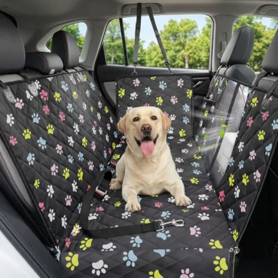 Dog Car Seat Cover, 600D Heavy Durable Dogs Seat Cover for Back Seat, 100 Waterproof Scratch Proof Nonslip Dog Hammock for Car
Dog Car Seat Cover, 600D Heavy Durable Dogs Seat Cover for Back Seat, 100 Waterproof Scratch Proof Nonslip Dog Hammock for Car