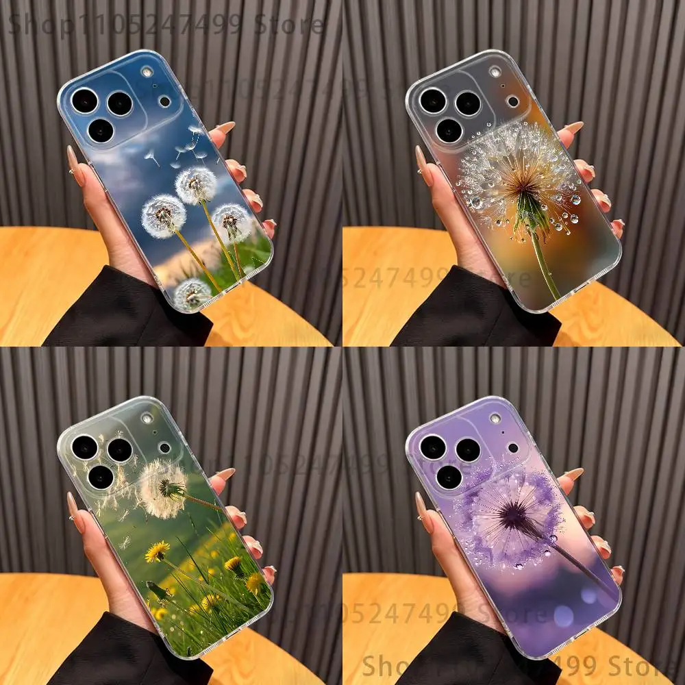 Dandelion Art Phone Case For iPhone 17,16,15,14,13,12,11 Pro,Max,Plus,X,XS,XR,SE4,E Mini Transparent Soft Cover
Dandelion Art Phone Case For iPhone 17,16,15,14,13,12,11 Pro,Max,Plus,X,XS,XR,SE4,E Mini Transparent Soft Cover