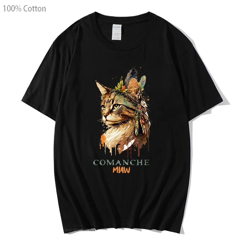 Kawaii Graphic T Shirts for Men Cat Miaw Tees Comanche T-Shirt O-Neck Streetwear Women Clothing Summer Soft Top Harajuku Tshirt
Kawaii Graphic T Shirts for Men Cat Miaw Tees Comanche T-Shirt O-Neck Streetwear Women Clothing Summer Soft Top Harajuku Tshirt