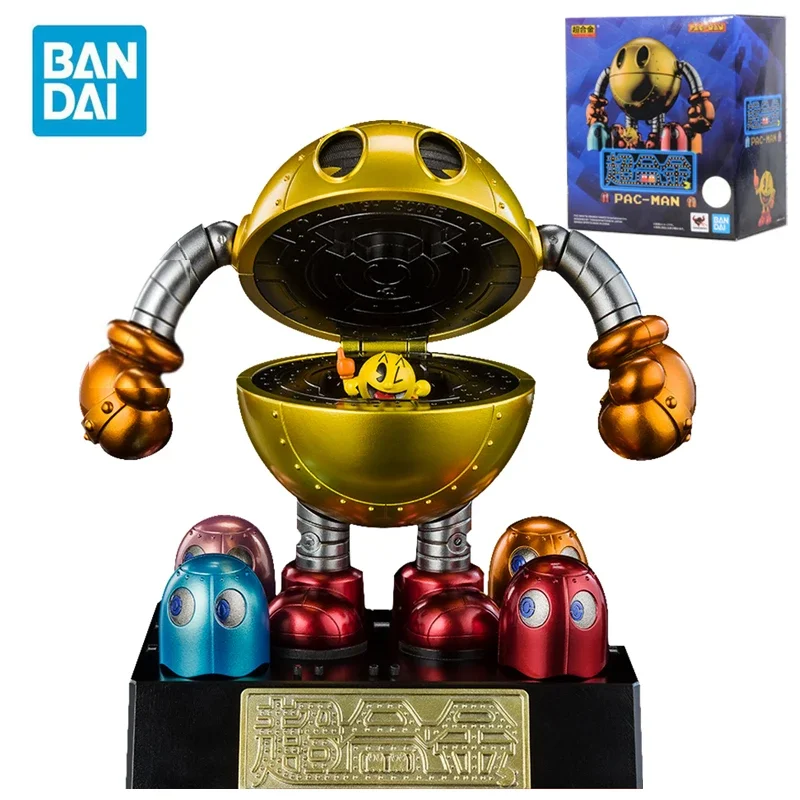 BANDAI 2024 In Stock Original Super Alloy Pac-Man 40Th Anniversary Robot Ghost Face Symbol Pvc Figurine Model Toys for Boys Gift
BANDAI 2024 In Stock Original Super Alloy Pac-Man 40Th Anniversary Robot Ghost Face Symbol Pvc Figurine Model Toys for Boys Gift