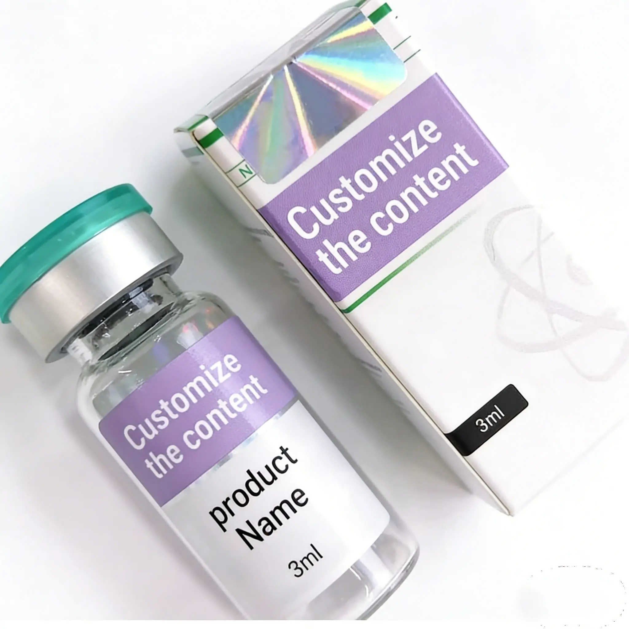 Custom Durable Waterproof Labels for 3ml 5ml 10ml Peptide Vials
Custom Durable Waterproof Labels for 3ml 5ml 10ml Peptide Vials