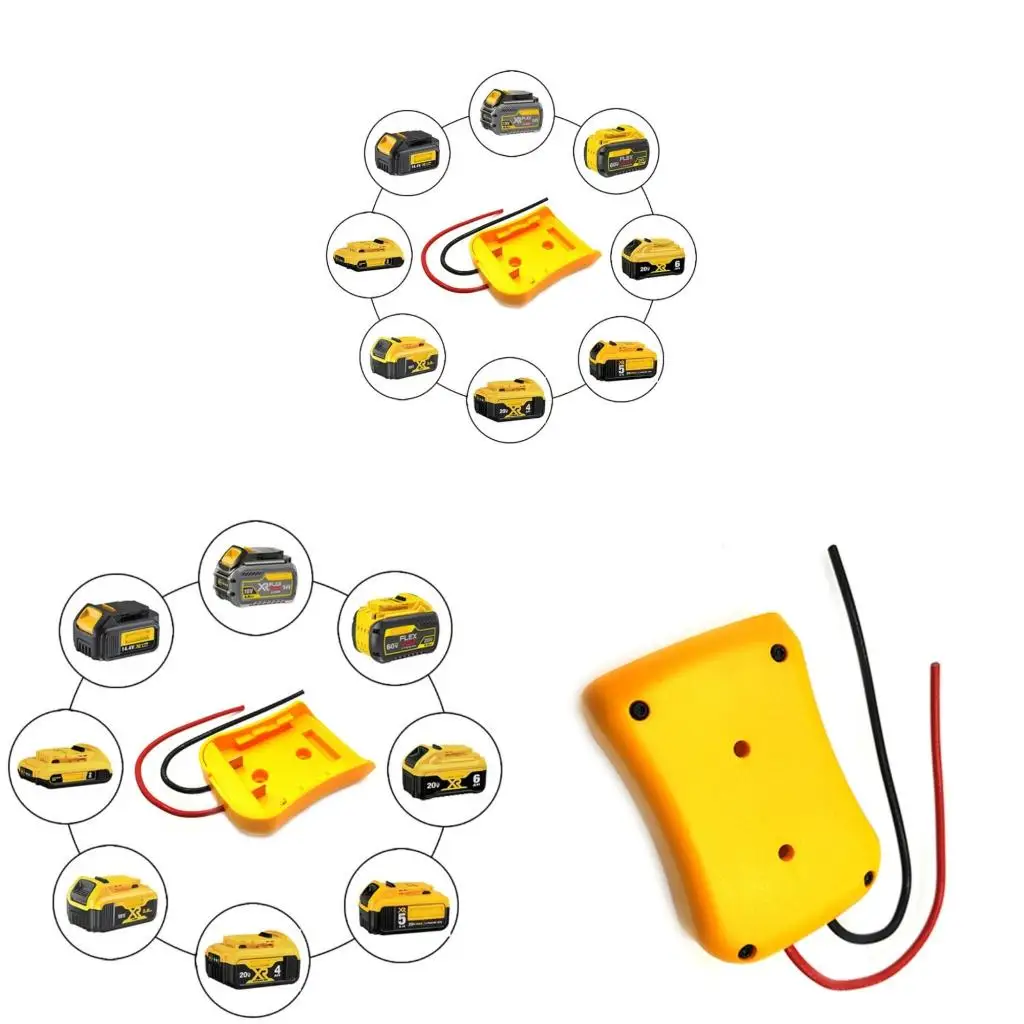 ABS Battery Adapter For Power Tool With Pre Installed Connection Cables
ABS Battery Adapter For Power Tool With Pre Installed Connection Cables