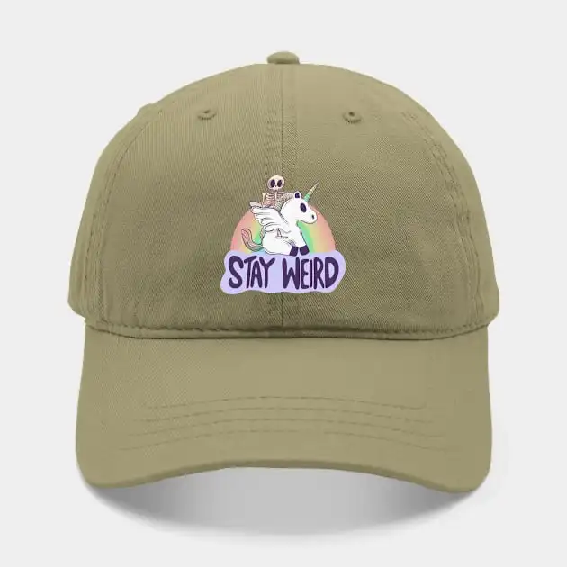 Stay Weird - Skeleton Rides A Unicorn Into The Surreal Hat For Men Women Summer Outdoor Sun Baseball Hats New Fashion Hat
Stay Weird - Skeleton Rides A Unicorn Into The Surreal Hat For Men Women Summer Outdoor Sun Baseball Hats New Fashion Hat