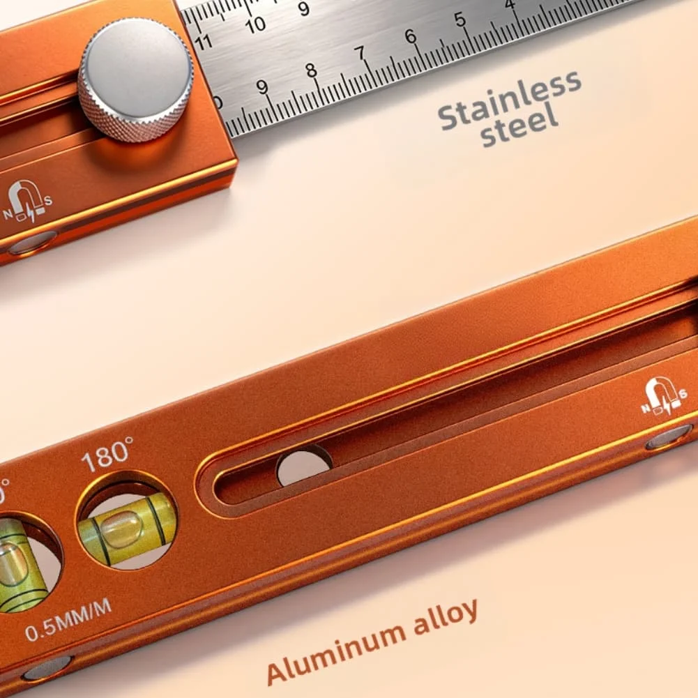 Precision Pocket Ruler Woodworking Tools Ruler Slide Ruler Portable Woodworking Scriber Inch/Metric Metal Slide Marking Level
Precision Pocket Ruler Woodworking Tools Ruler Slide Ruler Portable Woodworking Scriber Inch/Metric Metal Slide Marking Level