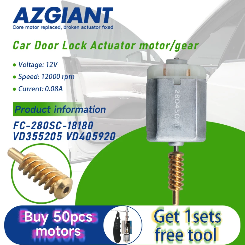 Car Side Central Lock Actuator Motor and Gears FC-280 for Kia Bongo III 20 Novo Brand New vehicle Interior Replacement Parts
Car Side Central Lock Actuator Motor and Gears FC-280 for Kia Bongo III 20 Novo Brand New vehicle Interior Replacement Parts