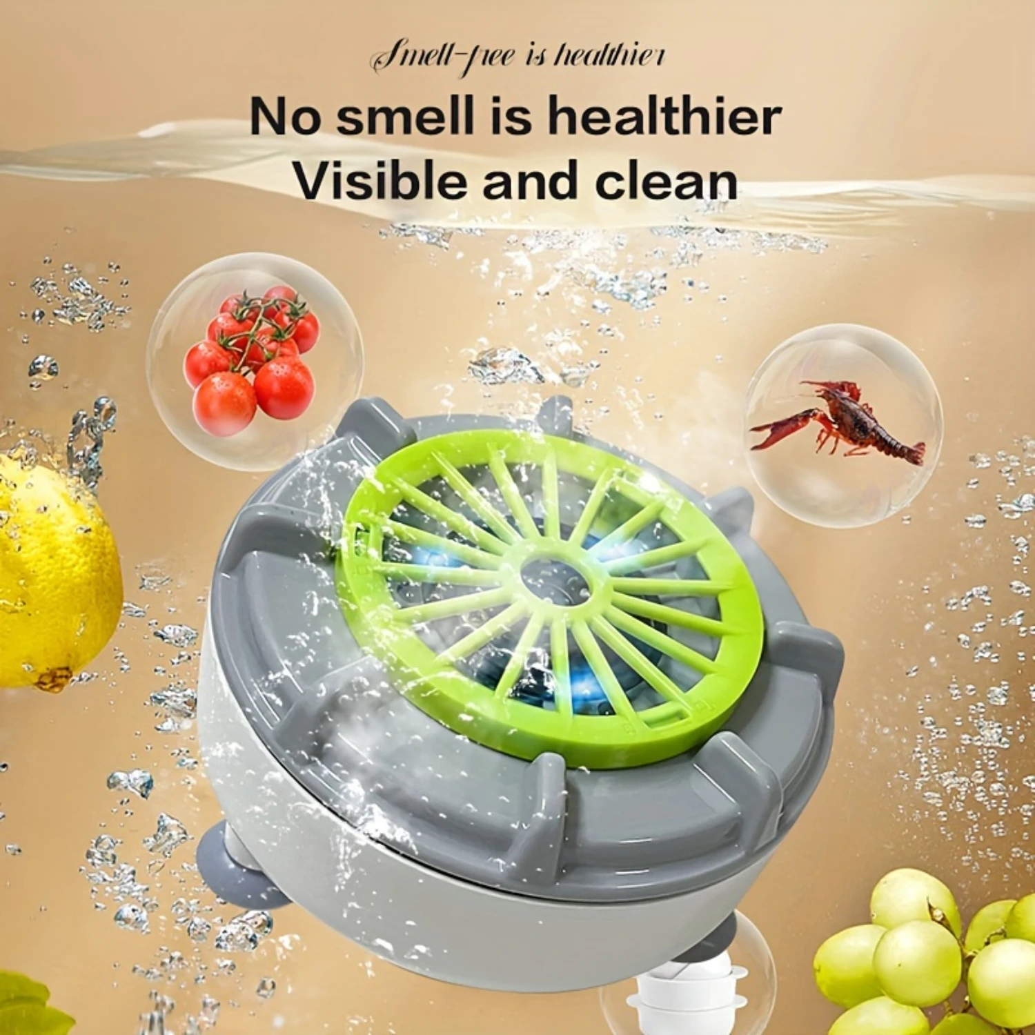 Fruit And Vegetable Washer, Kitchen Produce Cleaning Machine, Vortex Water Flow, Odor-free And Visible Cleanliness
Fruit And Vegetable Washer, Kitchen Produce Cleaning Machine, Vortex Water Flow, Odor-free And Visible Cleanliness
