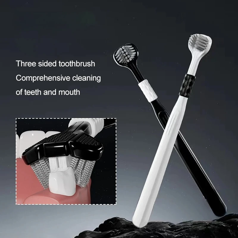 Комплект из 2 трехсторонних зубных щеток с мягкой щетиной — отбеливание зубов и комплексный уход за полостью рта для семьи
Комплект из 2 трехсторонних зубных щеток с мягкой щетиной — отбеливание зубов и комплексный уход за полостью рта для семьи