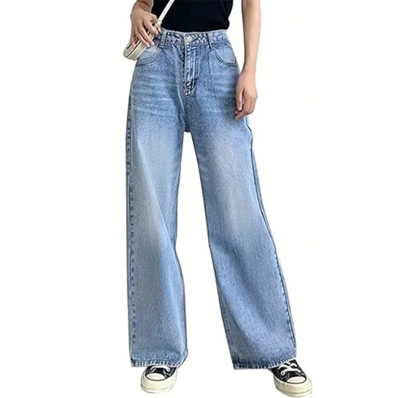 2025 Women's Slimming High-Waist Non-Stretch Denim - Euro-US Cross-Border Exclusive & Tailored Fit
2025 Women's Slimming High-Waist Non-Stretch Denim - Euro-US Cross-Border Exclusive & Tailored Fit