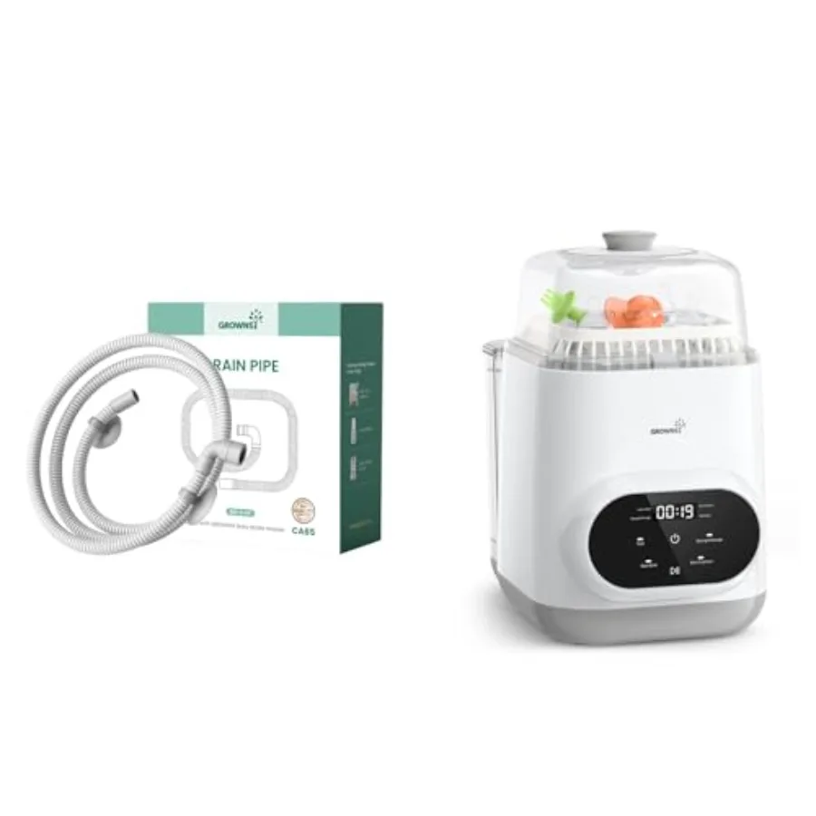 Мойка для бутылок Grownsy EaseClean Pro, сливной шланг Grownsy 1 м для легкой очистки и эффективного слива, прочный пластик, прозрачный
Мойка для бутылок Grownsy EaseClean Pro, сливной шланг Grownsy 1 м для легкой очистки и эффективного слива, прочный пластик, прозрачный