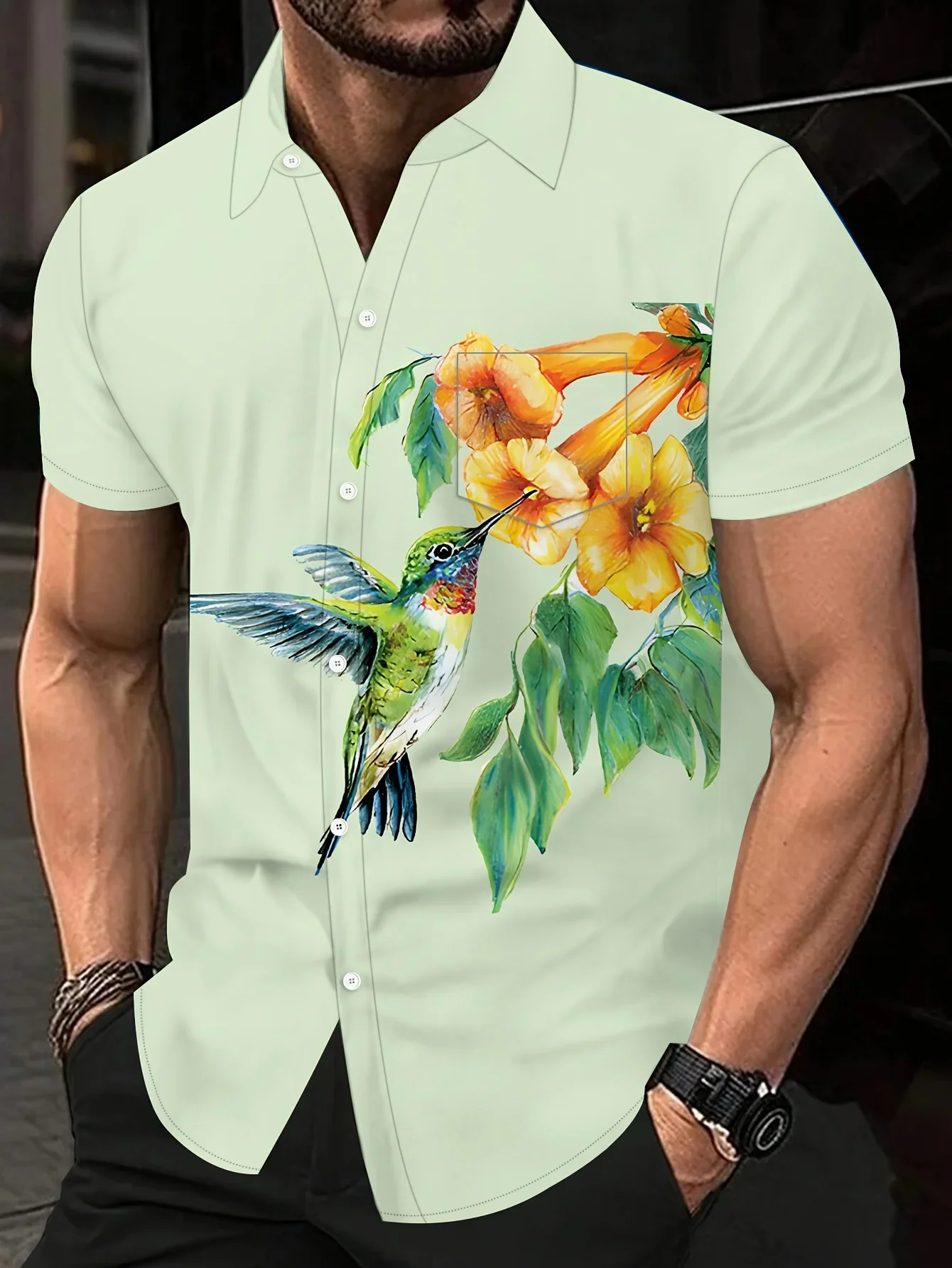 Summer Casual Men's Hawaiian Shirt 2026 Fashion Trend Man Women Short Sleeve Vibrant Beach Party Print Holiday Outfit Shirts
Summer Casual Men's Hawaiian Shirt 2026 Fashion Trend Man Women Short Sleeve Vibrant Beach Party Print Holiday Outfit Shirts