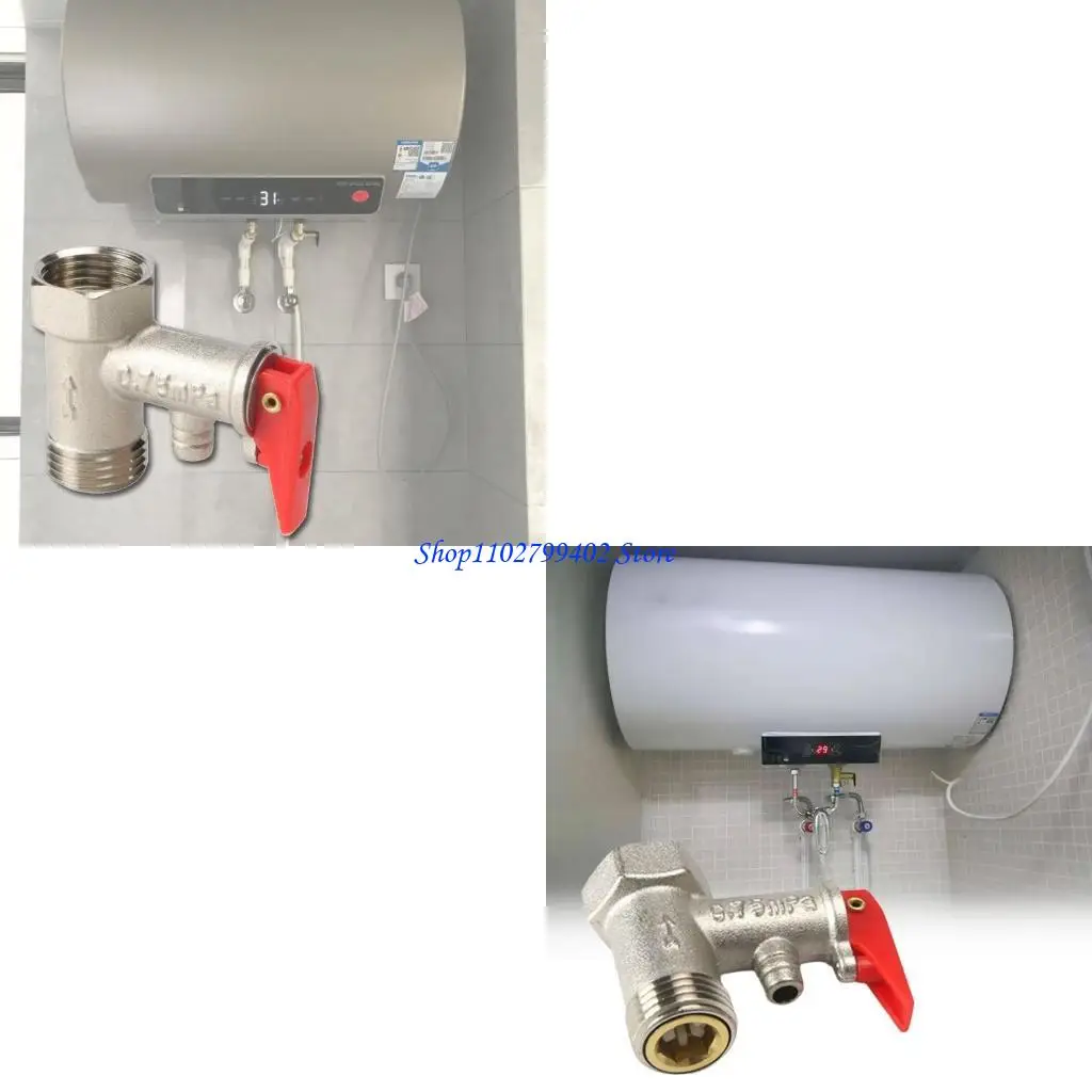 547F Copper 0.75mpa Safety Valves Replacement Electric Water Heater Pressure Relief Valves Pressure Reducing Valves Easy to Use
547F Copper 0.75mpa Safety Valves Replacement Electric Water Heater Pressure Relief Valves Pressure Reducing Valves Easy to Use