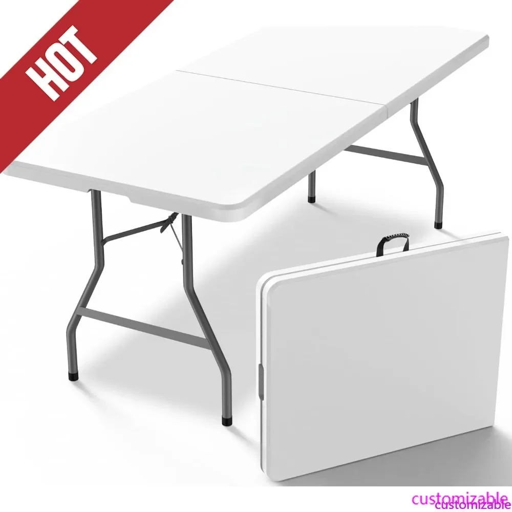 Customizable 8FTFolding Table Indoor Outdoor Heavy Duty Picnic Table With Carrying Handle Plastic Fold Up Table For
Customizable 8FTFolding Table Indoor Outdoor Heavy Duty Picnic Table With Carrying Handle Plastic Fold Up Table For
