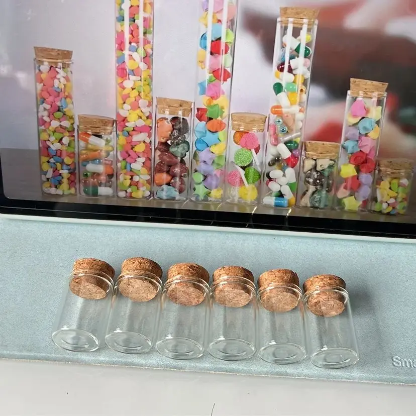 50/100 PCS 5ml Glass Bottles Cork Stopper Tiny Jars Clear Mini Containers for DIY Crafts Wishing Bottles Home Decor
50/100 PCS 5ml Glass Bottles Cork Stopper Tiny Jars Clear Mini Containers for DIY Crafts Wishing Bottles Home Decor