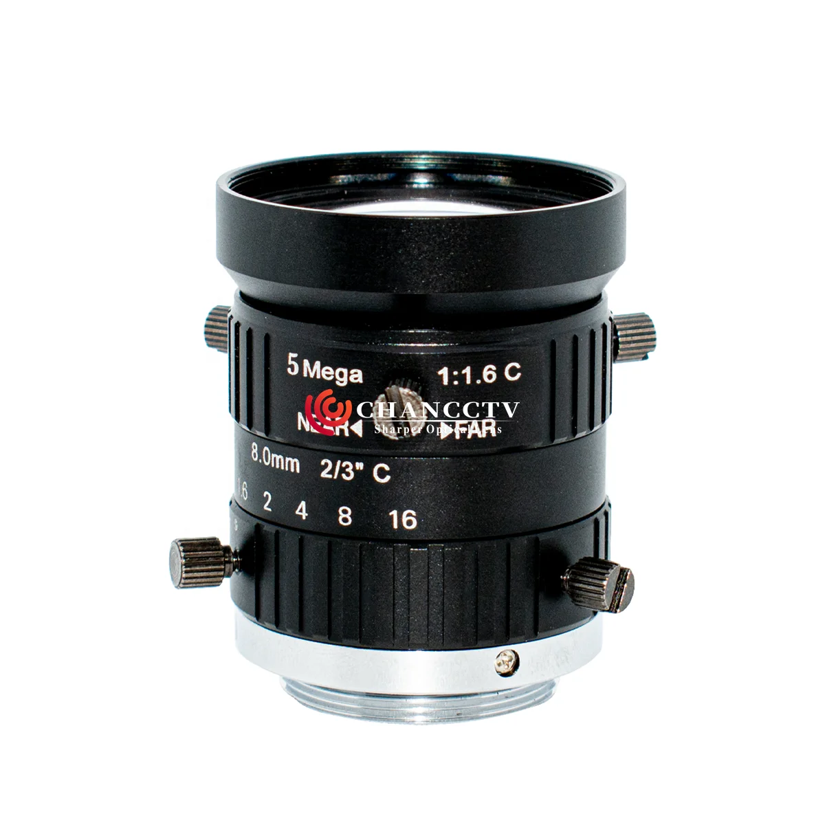 2/3" 5MP 8mm F1.6 C Mount Machine Vision Lens
2/3" 5MP 8mm F1.6 C Mount Machine Vision Lens