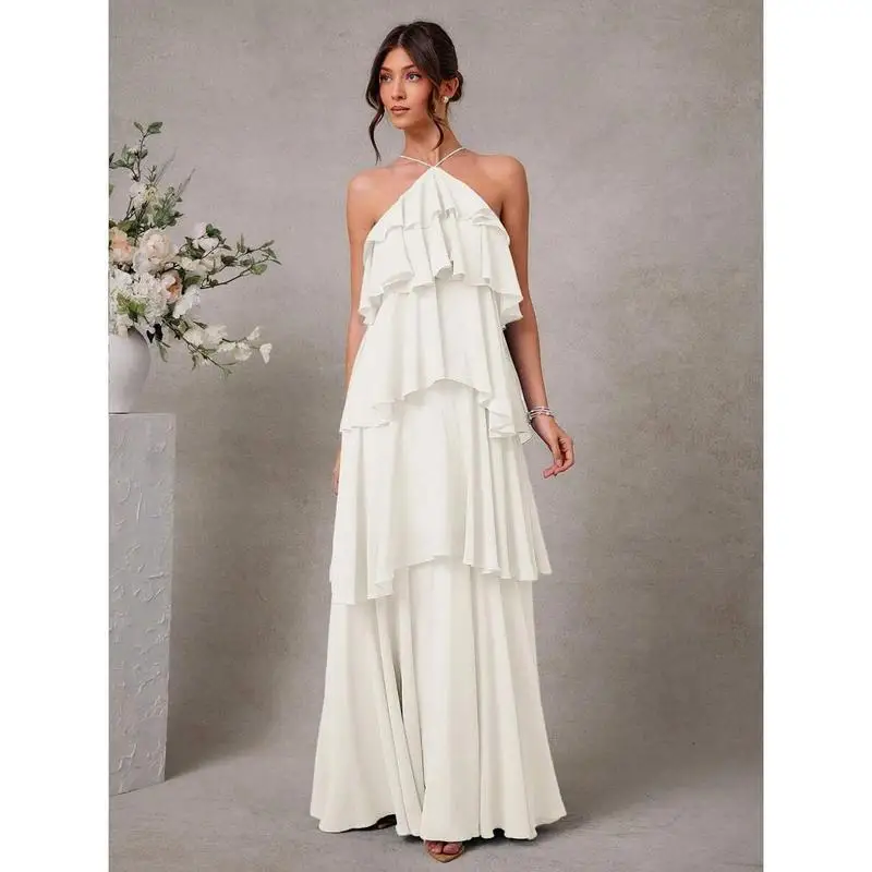 Длинное платье Модное платье Новое элегантное и мягкое платье без рукавов
Длинное платье Модное платье Новое элегантное и мягкое платье без рукавов