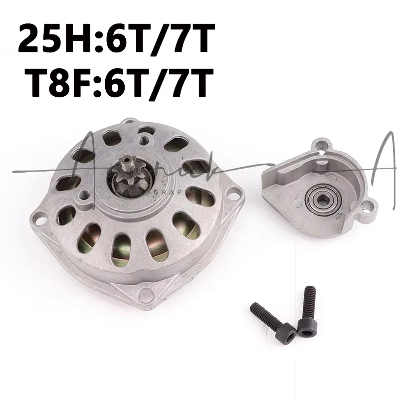 Clutch Housing Drum Gear Box T8F 25H 6/7T Tooth Sprocket For 47cc 49cc Pocket Bikes Mini Quad ATV Minimoto Scooter Buggy Go kart
Clutch Housing Drum Gear Box T8F 25H 6/7T Tooth Sprocket For 47cc 49cc Pocket Bikes Mini Quad ATV Minimoto Scooter Buggy Go kart