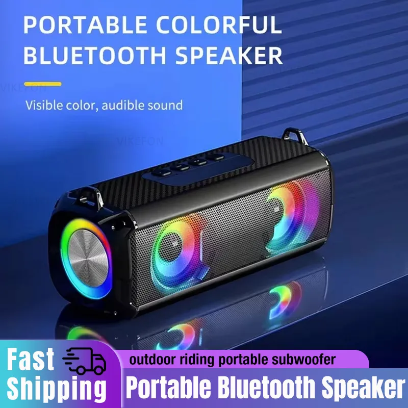 VIKEFON Motorcycle Outdoor Cycling Light Travel Sport Portable Audio BT5.0 Bluetooth Speaker LED TF USB-C Wireless Music Player
VIKEFON Motorcycle Outdoor Cycling Light Travel Sport Portable Audio BT5.0 Bluetooth Speaker LED TF USB-C Wireless Music Player