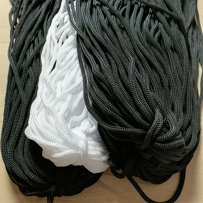 5/6mm Black White PP Hollow Rope, Crochet Nylon Cord, DIY Drawstring & Hand Strap Rope
5/6mm Black White PP Hollow Rope, Crochet Nylon Cord, DIY Drawstring & Hand Strap Rope