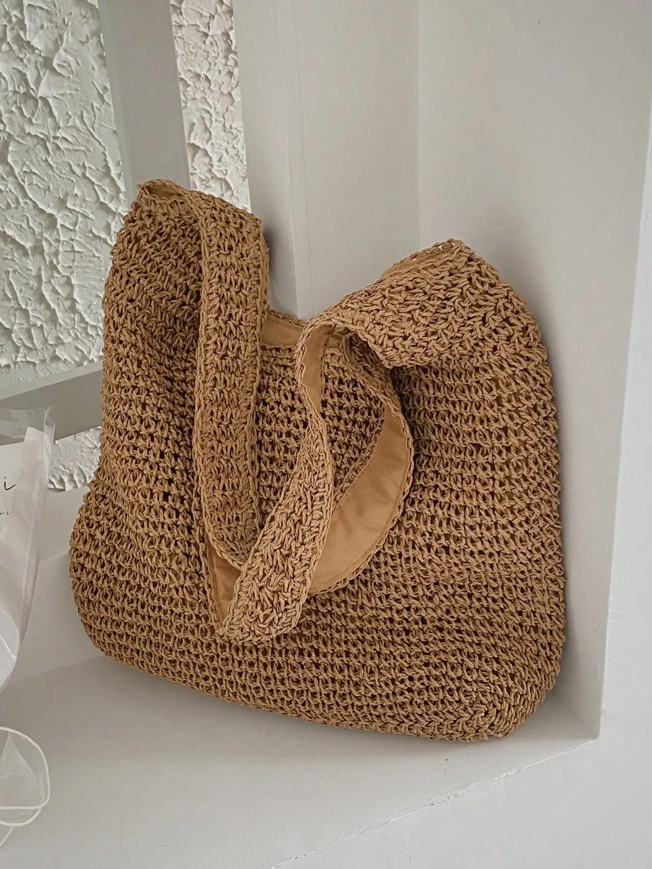 Medium Solid Color Double Handle,Perfect For Summer Travel Vacation, Straw Purse, Straw Beach Bag, Beach Necessities, Beach Essentials,Beach Stuff & Summer EssentialsSchool Bag,Large Capacity,Lightweight,Portable,Classic Casual, Suitable For Teen Girls Wo
Medium Solid Color Double Handle,Perfect For Summer Travel Vacation, Straw Purse, Straw Beach Bag, Beach Necessities, Beach Essentials,Beach Stuff & Summer EssentialsSchool Bag,Large Capacity,Lightweight,Portable,Classic Casual, Suitable For Teen Girls Wo