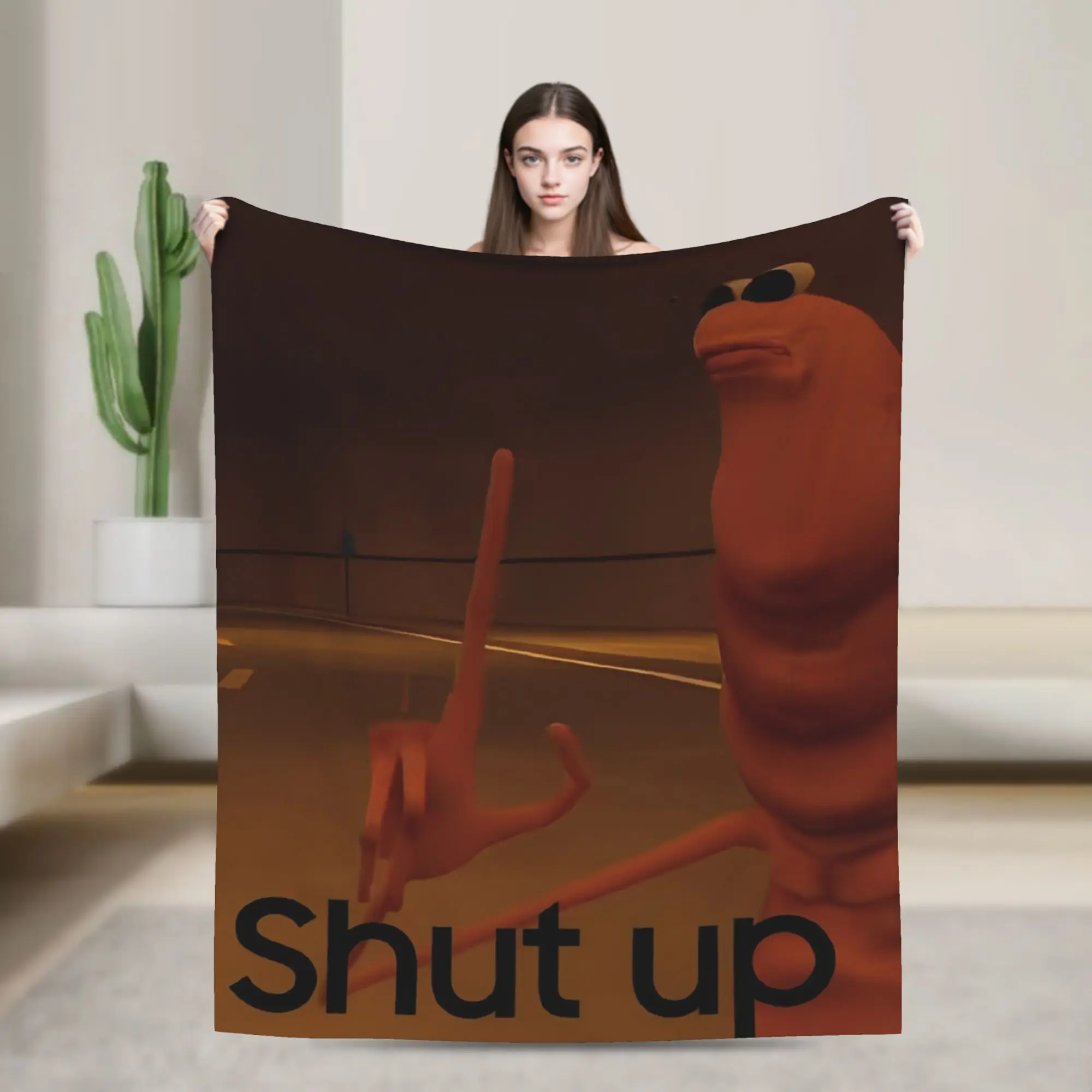 Super Warm Blanket Travel Office Marcus The Worm Meme Throw Blanket Flannel Bedspread For Outdoor Pattern Sofa Bed Cover
Super Warm Blanket Travel Office Marcus The Worm Meme Throw Blanket Flannel Bedspread For Outdoor Pattern Sofa Bed Cover