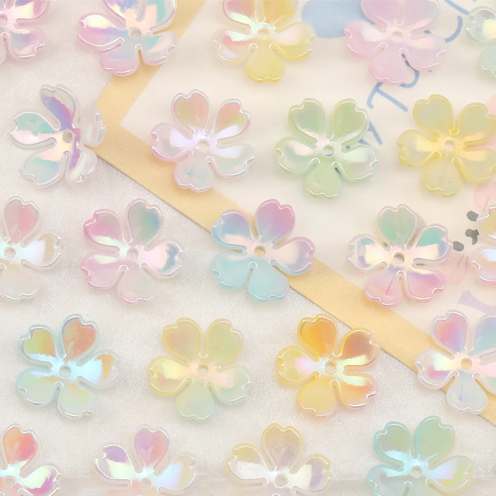 Cordial Design 500Pcs 18*18MM Jewelry Findings & Components/Acrylic Bead/Flower Shape/Hand Made/Aurora Effect/DIY Beads Making
Cordial Design 500Pcs 18*18MM Jewelry Findings & Components/Acrylic Bead/Flower Shape/Hand Made/Aurora Effect/DIY Beads Making